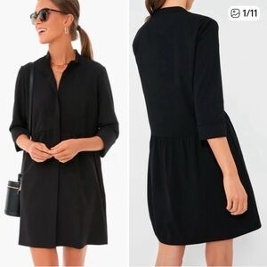 Tuckernuck Black Shirt Dress